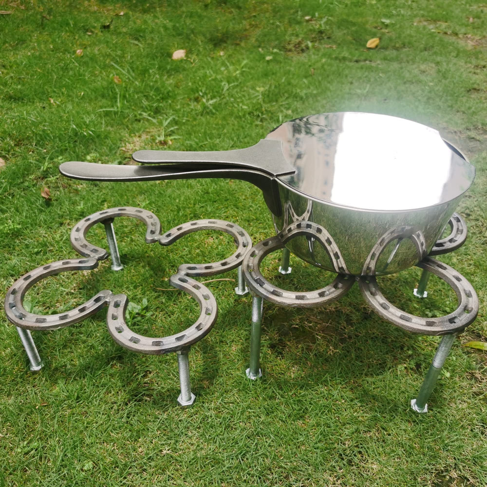 Nbguigdstr tripod folded for storage to save space in camping gear