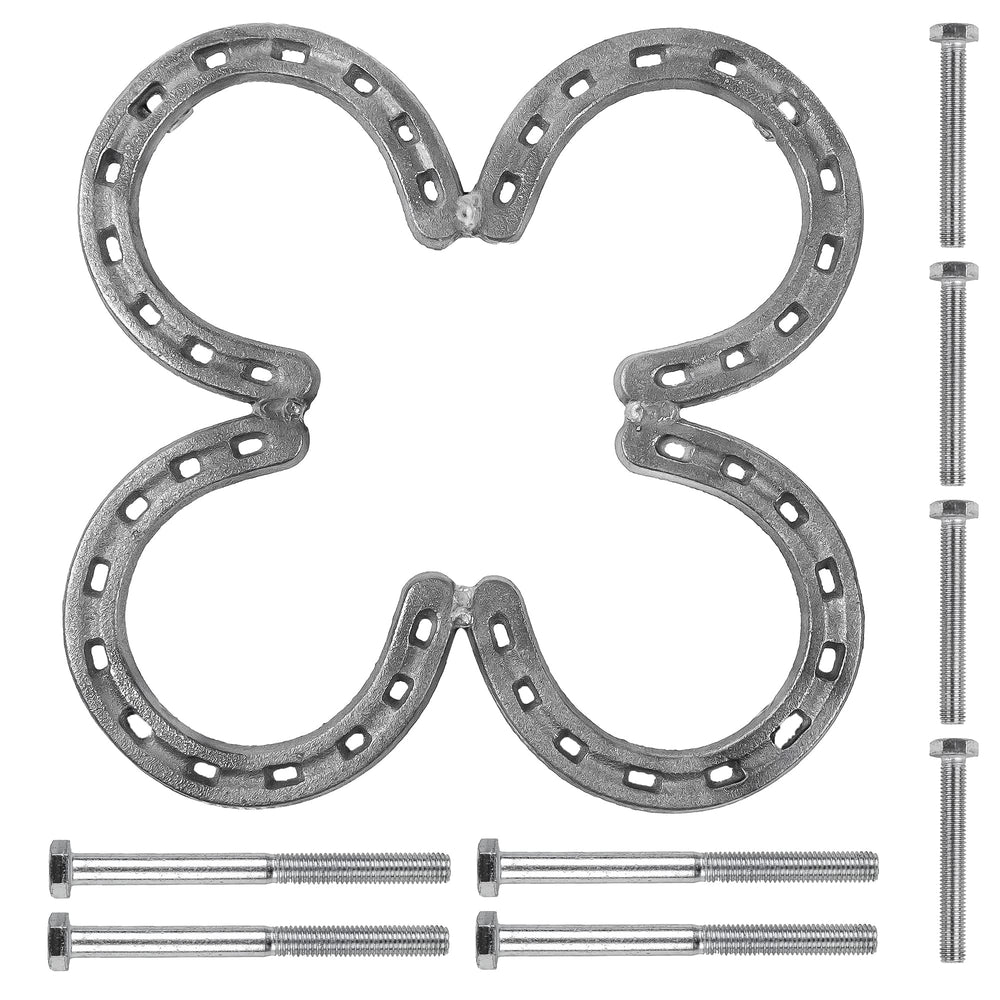 Nbguigdstr welded horseshoe detail highlighting heat-resistant solid-steel construction