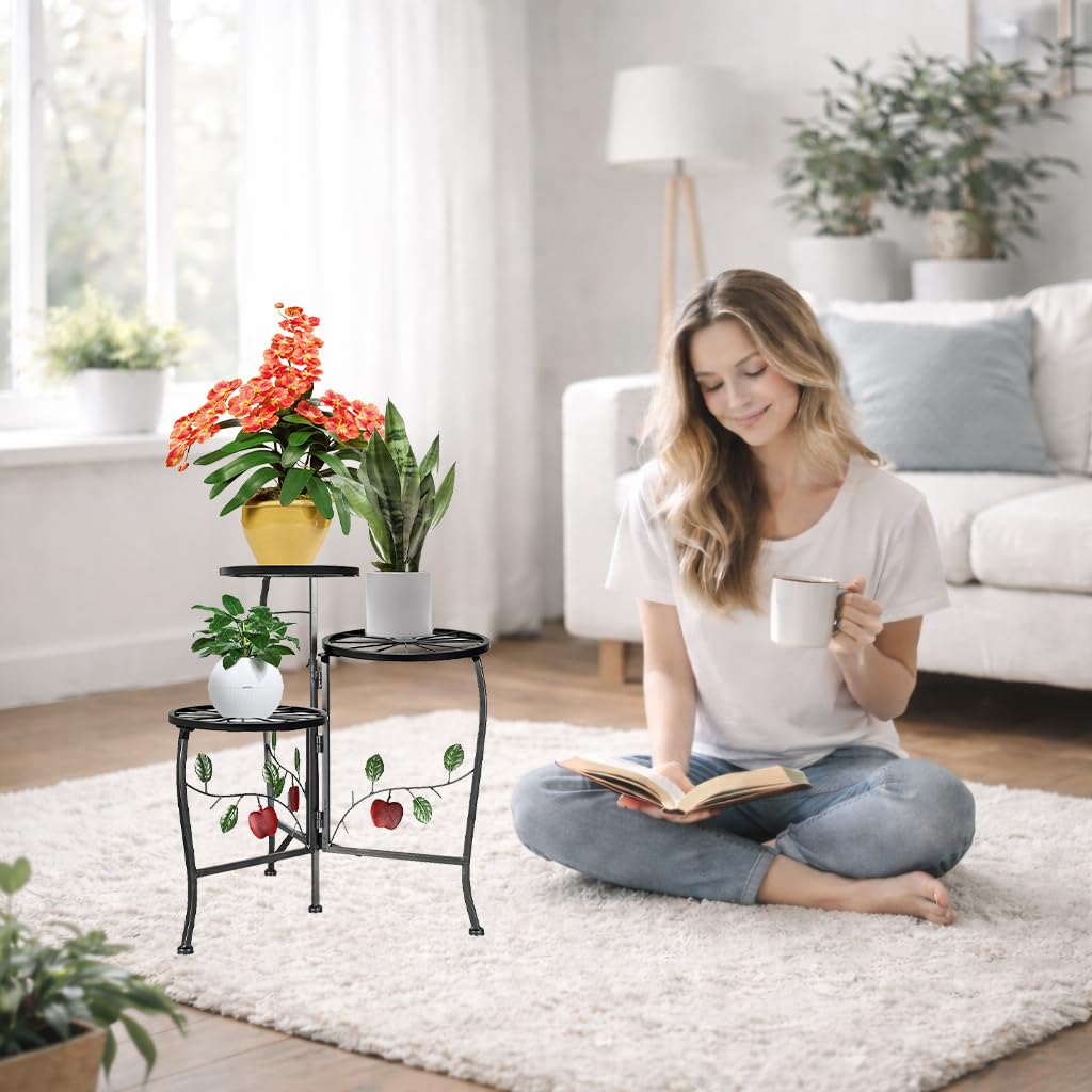 N.B.Y. living room styling with plants showing decorative indoor benefit