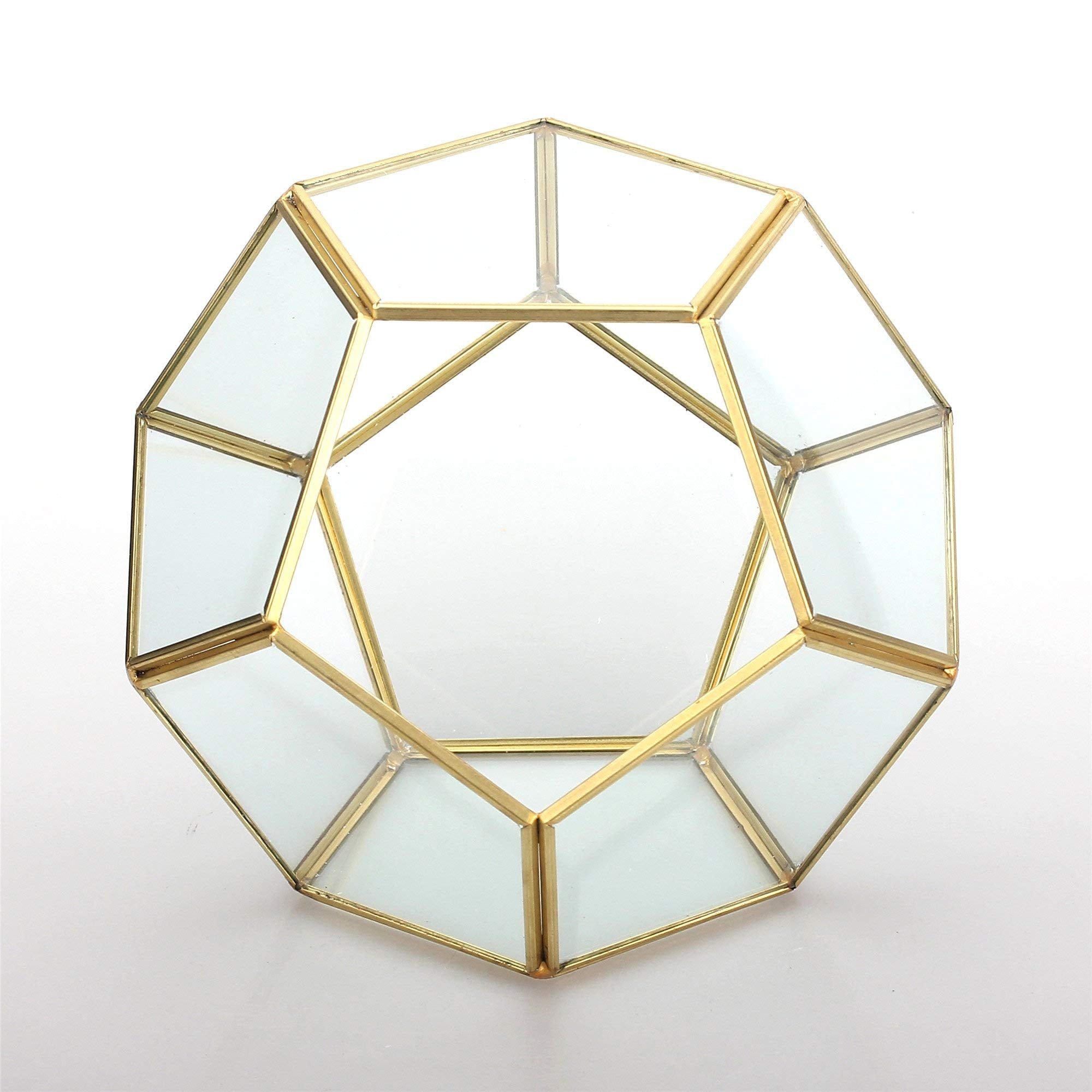 NCYP clear glass texture detail reflects light for visual interest