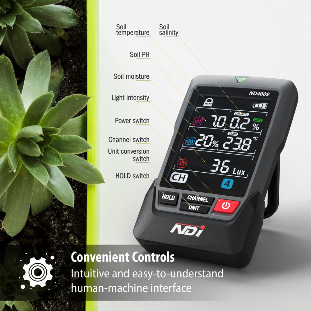 NDI in balcony garden lifestyle setting, portable monitoring benefit