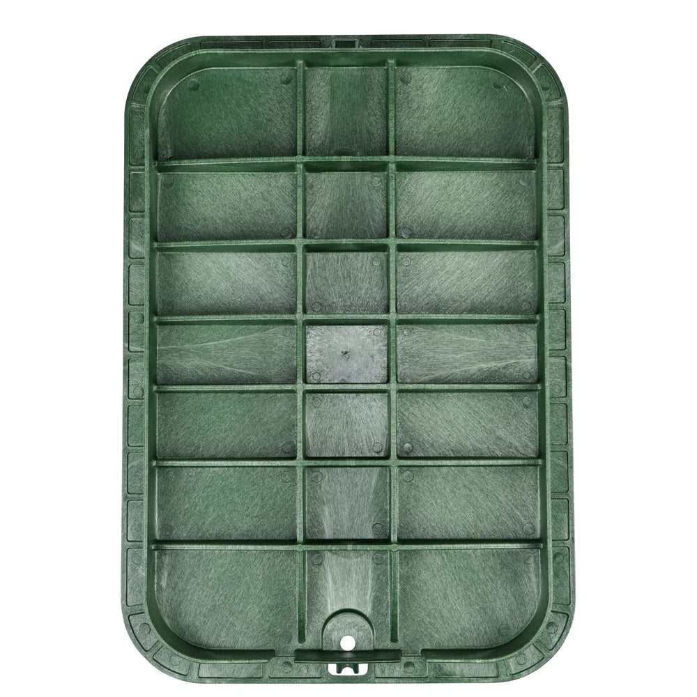 NDS brass insert and bolt hole for optional lid security and lockability