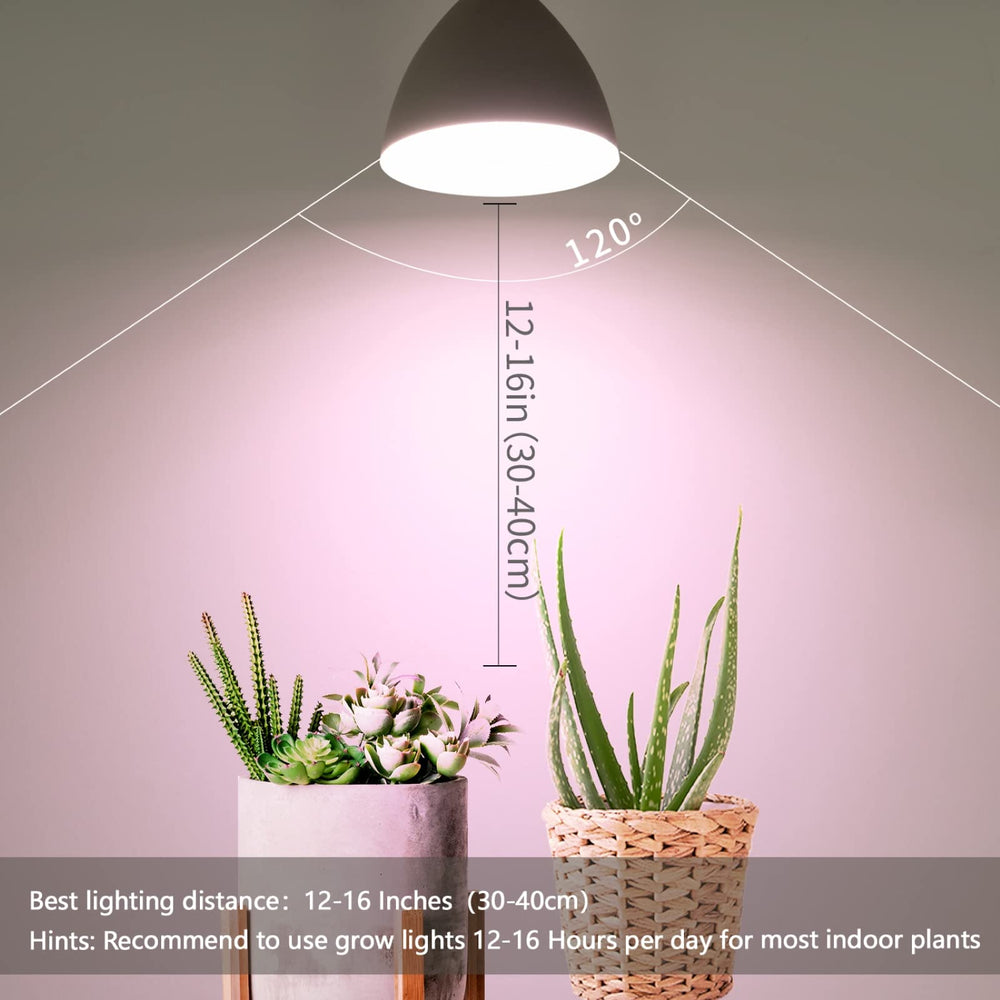Necgemlex illuminating indoor plants under full-spectrum light for healthier growth