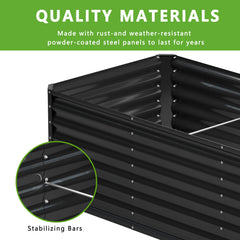 Nedenyou side profile of assembled bed showing stable structure and depth