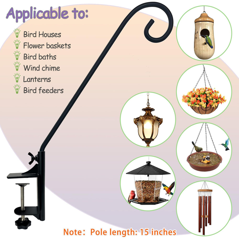 NEECONG installed with wind chimes demonstrating windproof anti-roll performance