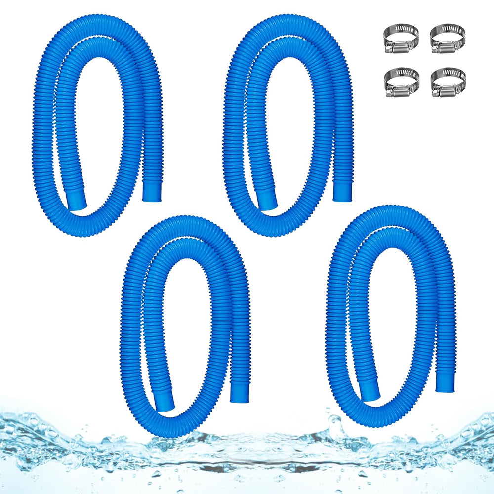 Nefemo front view of 4-pack hoses showing contents and fit benefits