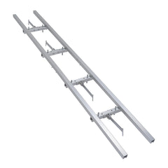 Nejoney 9-foot rail guide assembled on ground for straight precise cuts