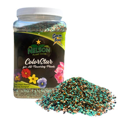 Nelson ColorStar front packaging showing brand and 4 lb bag for easy identification