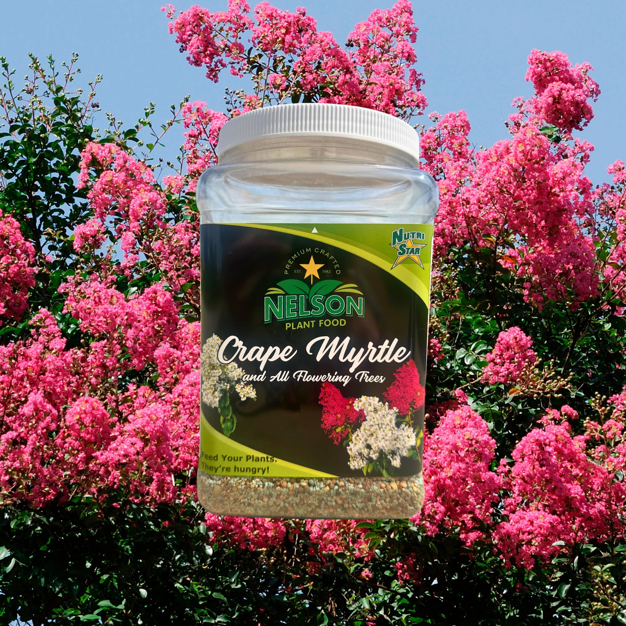 Nelson NutriStar granular close-up demonstrating texture and slow-release granules for steady feeding
