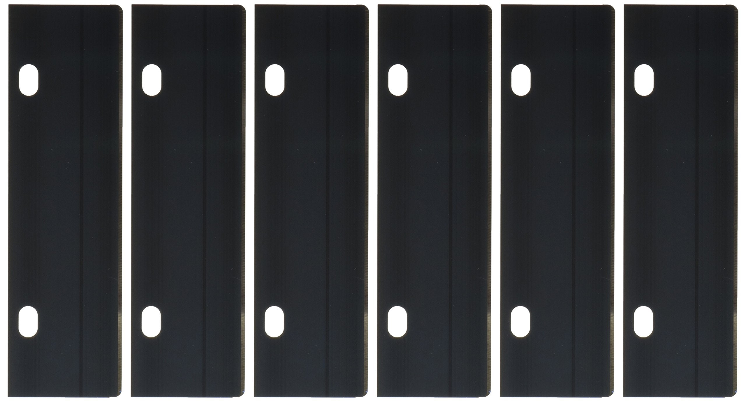 Nemco replacement blade front view shows stainless steel edge for faster griddle cleaning
