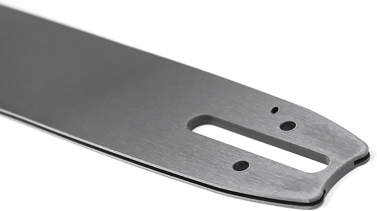 NEO-TEC guide bar tail detail showing D025 fit for correct alignment
