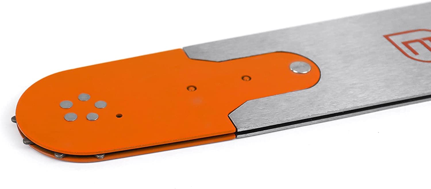 NEO-TEC 24-inch bar next to tape measure showing accurate scale