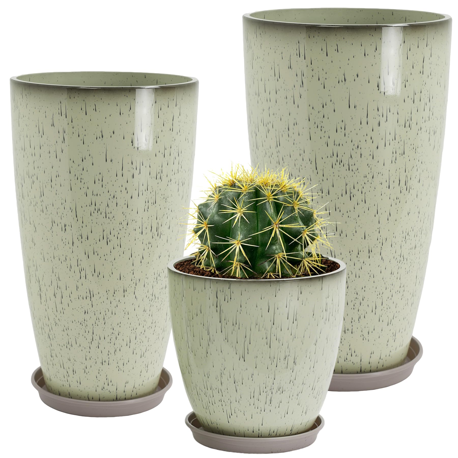 Neoaider front group shot showing three planters and cohesive styling