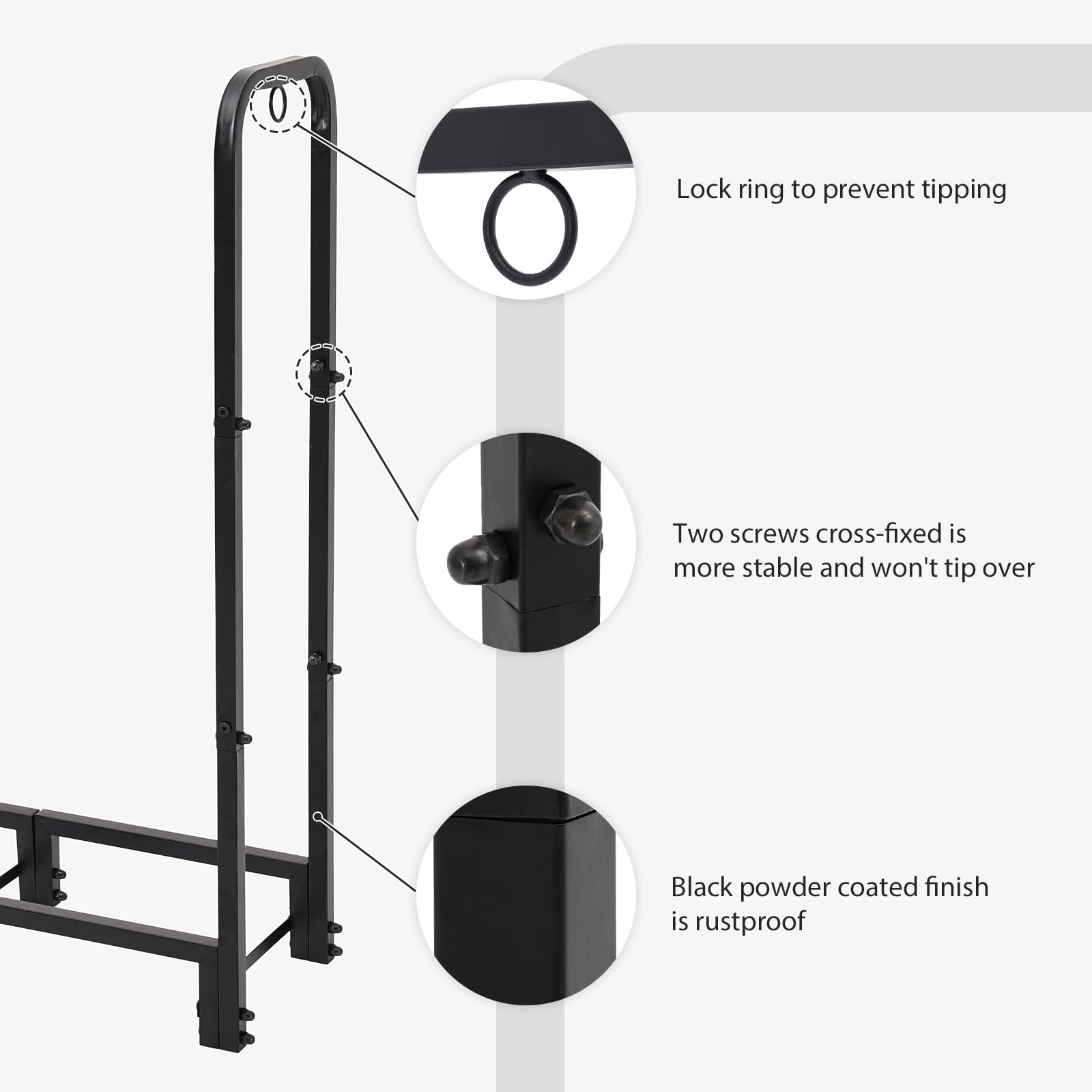 NEOCOZY log carrier in use for easy transport and safer handling