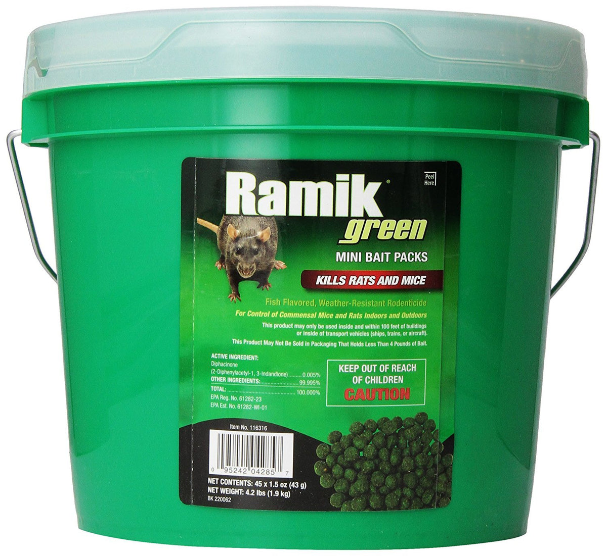 Neogen Ramik front label showing clear product information and safe storage benefit