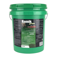 Neogen Ramik Green pail front view showing 60-pack and label benefits