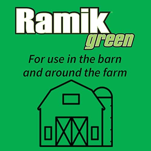 Neogen Ramik Green beside ruler showing bar size for proper dosing