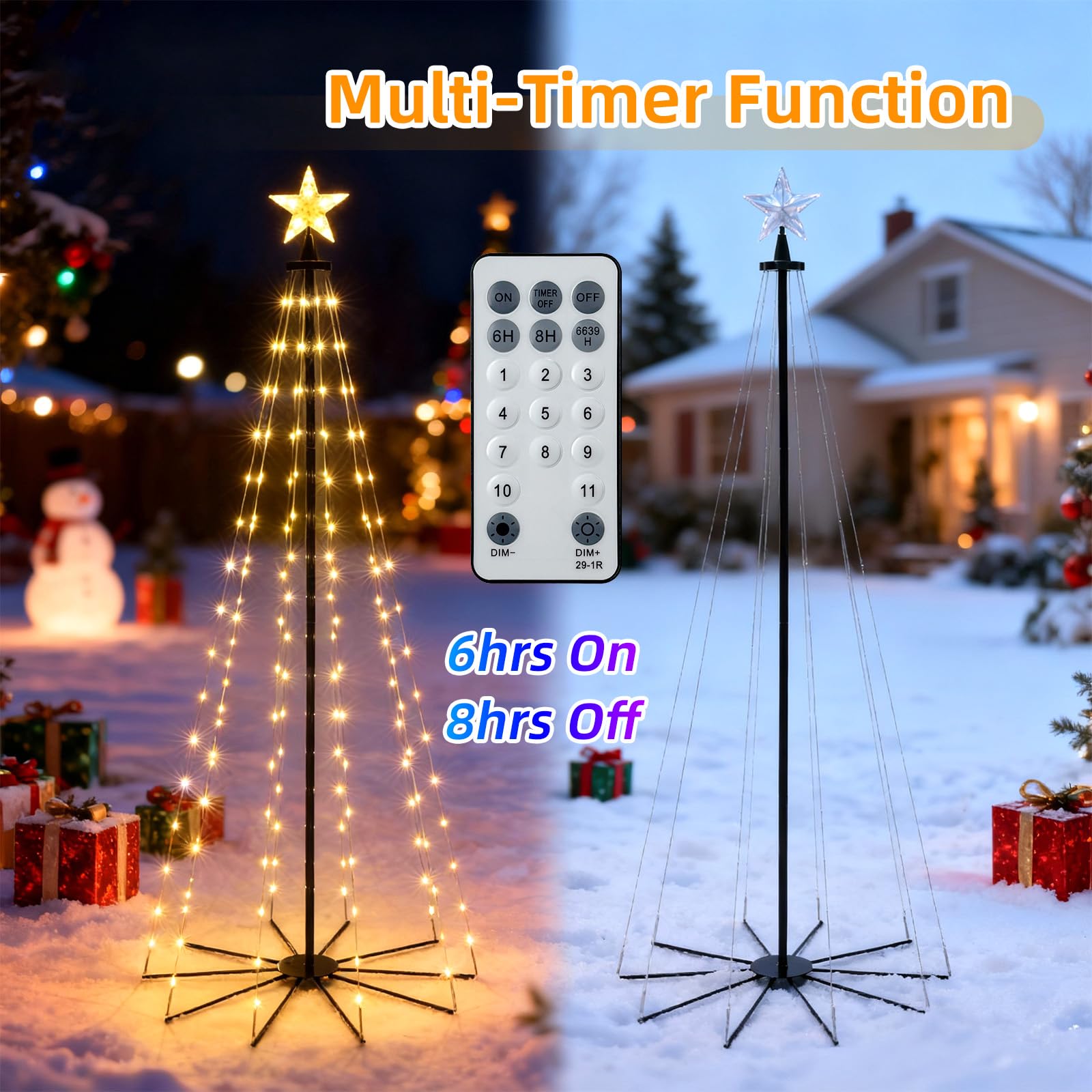 NEOLITHX remote and adapter display for easy mode, dim and timer control
