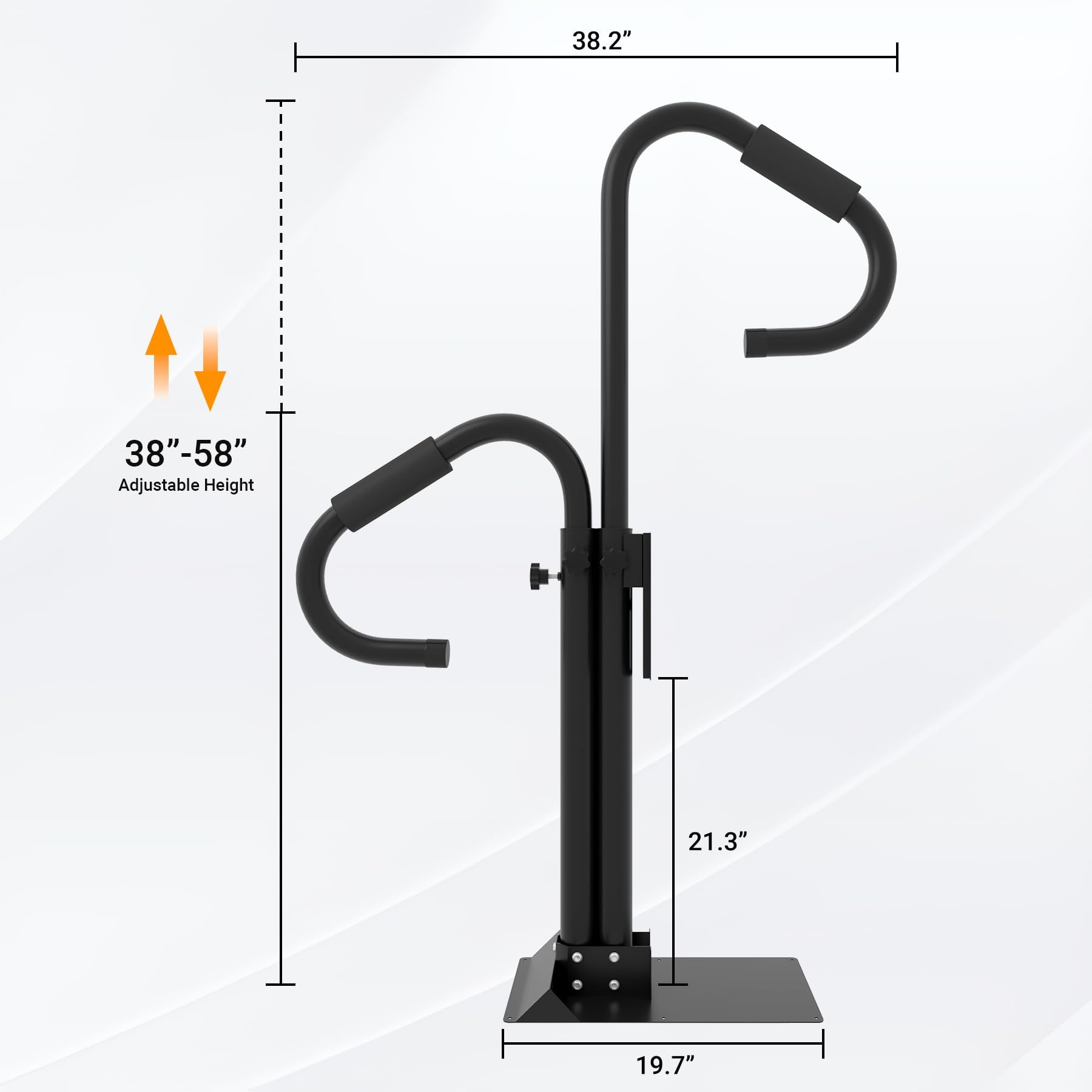 Neorexon close-up of non-slip sponge handle for comfortable secure grip