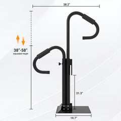 Neorexon close-up of non-slip sponge handle for comfortable secure grip