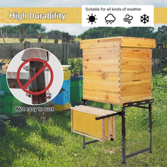 Neorexon width adjustment mechanism demonstrating compatibility with various hives