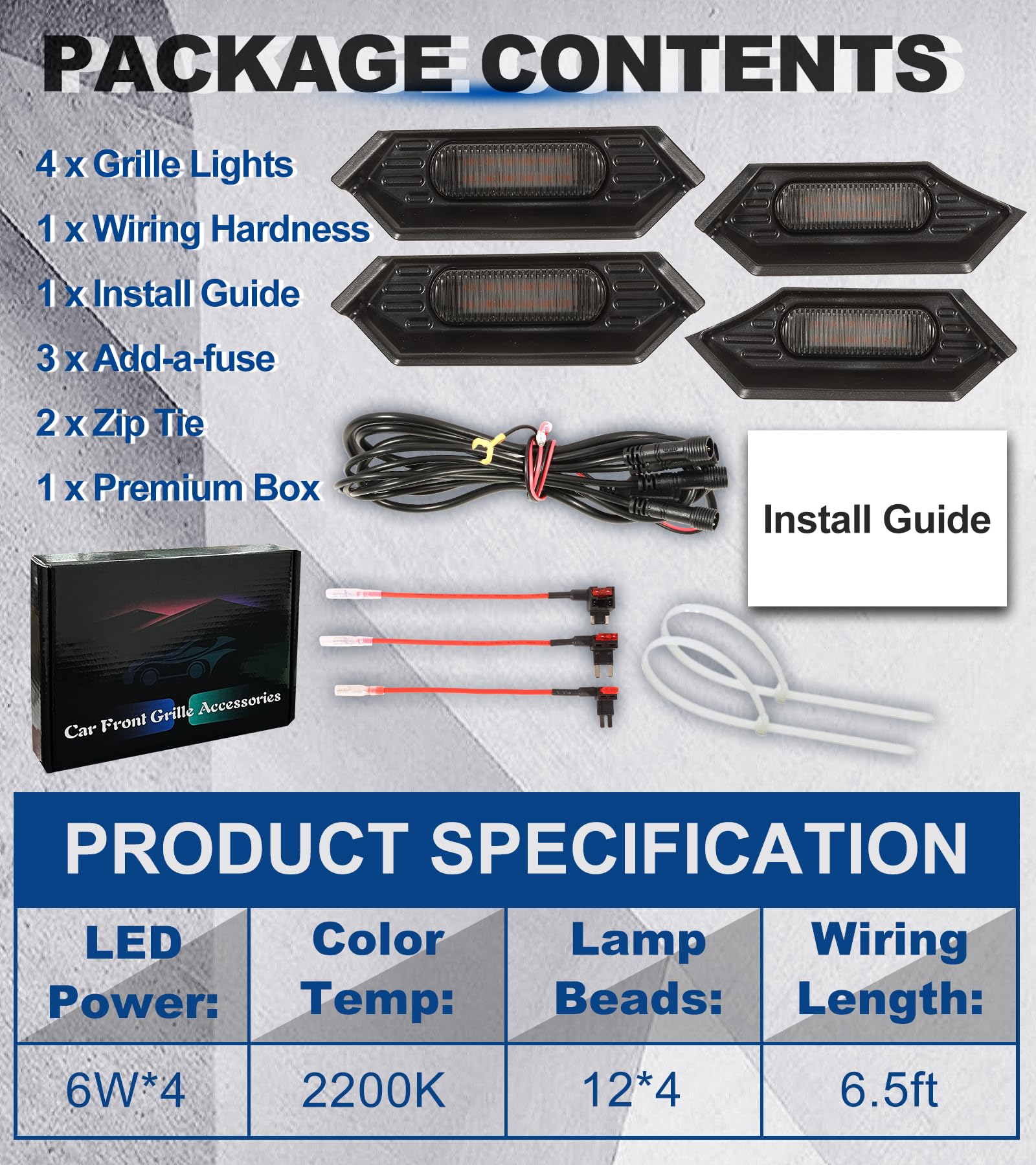 NEOXIST kit packaging with instructions for straightforward installation