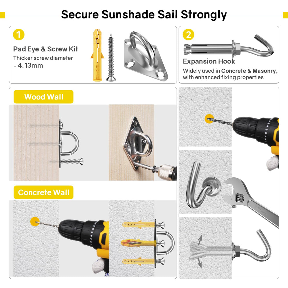 NEREUS snap hook carabiner connecting sail to hardware for reliable safety