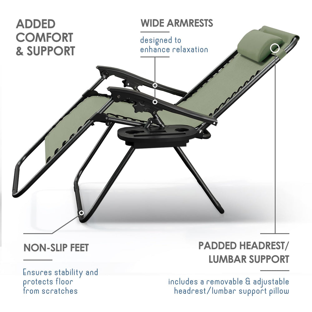 Nestl side profile in fully reclined position demonstrating weightless posture