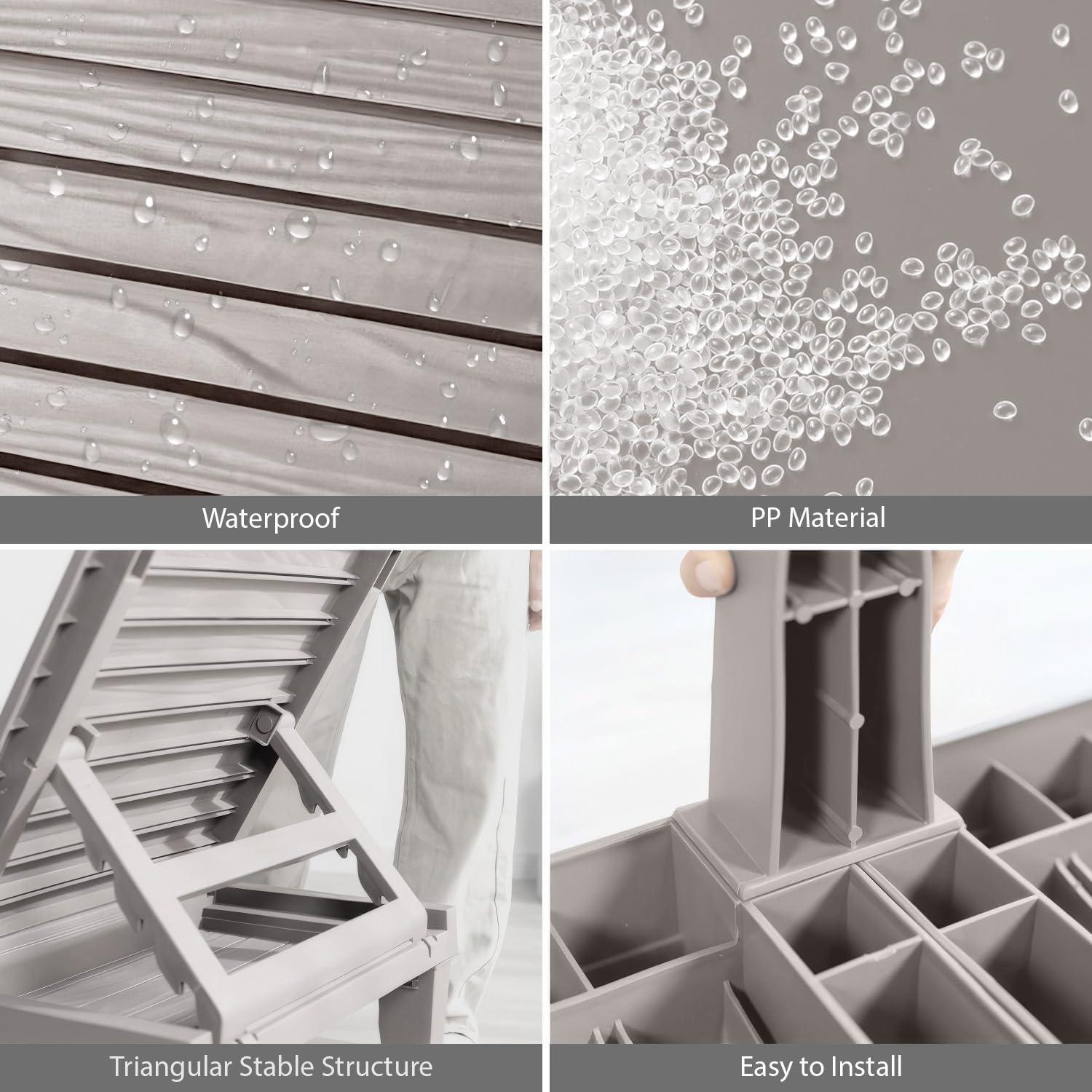 Nestl stacked chairs demonstrating space-saving storage benefit