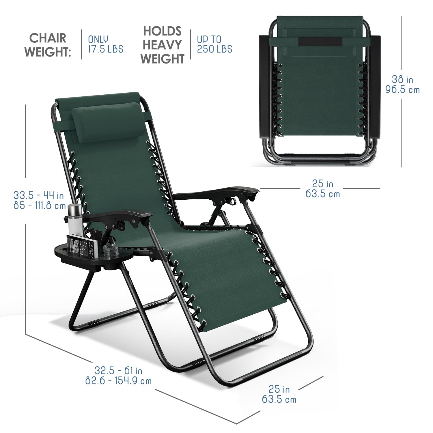 Nestl detachable tray close-up with cup holders keeping drinks secure