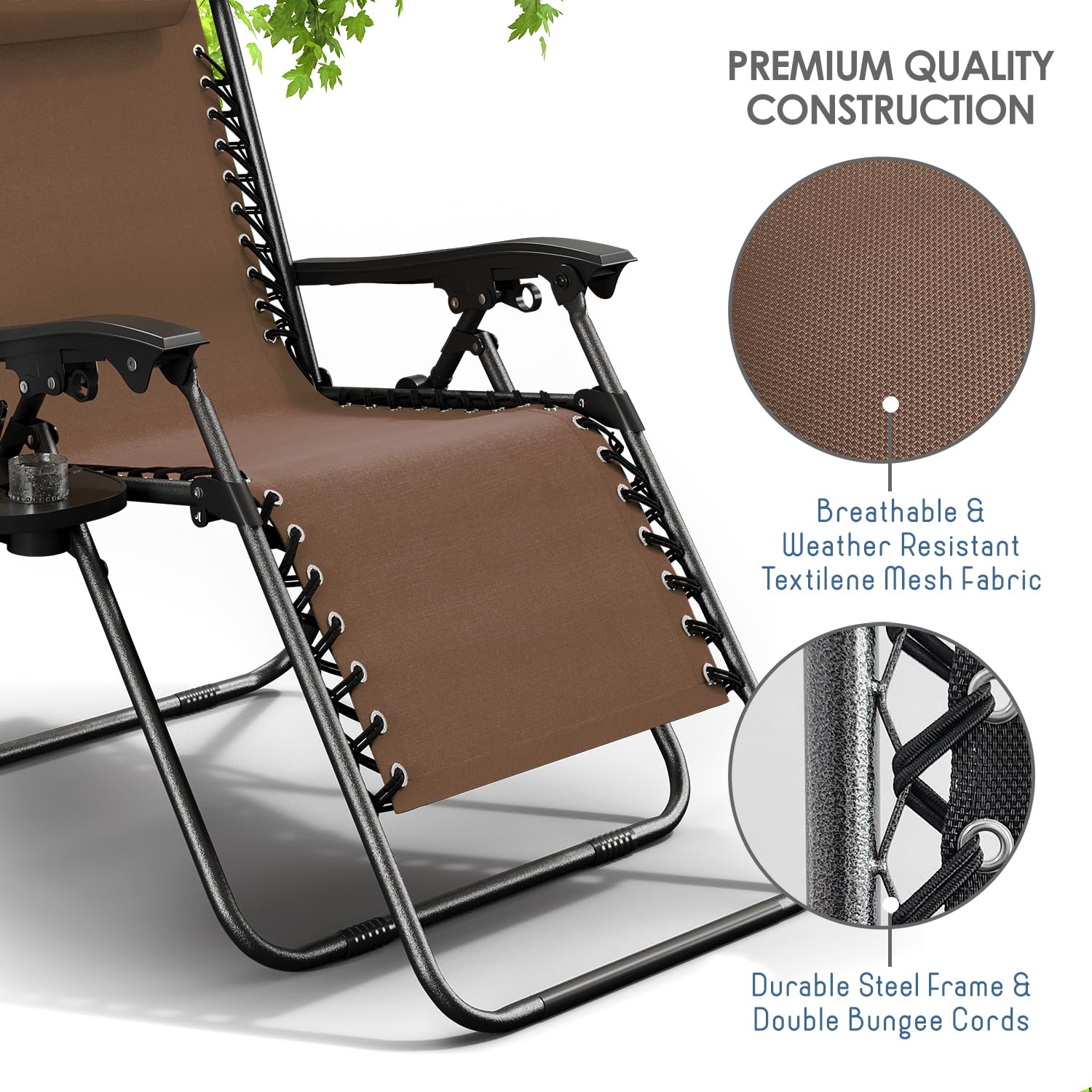 Nestl alloy steel frame joint detail for sturdy outdoor use