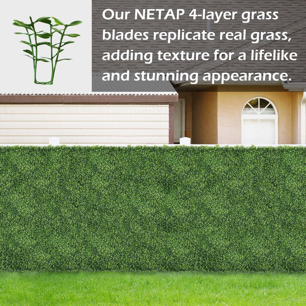 NETAP close-up of layered PE leaves showing realistic texture and density