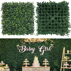 NETAP front view of 16-panel boxwood pack showing compact, ready-to-install tiles