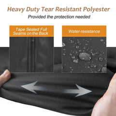 NettyPro close-up of solution-dyed polyester fabric showing texture and durable PU coating