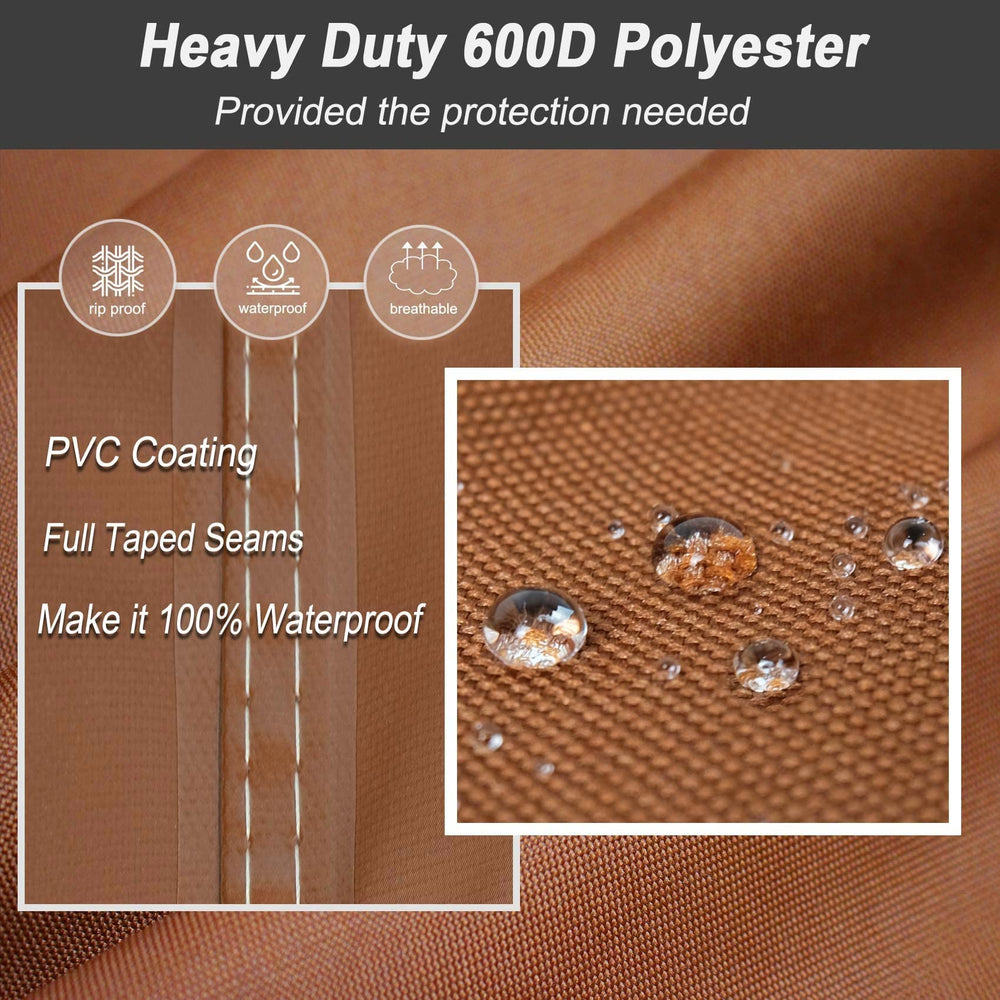 NettyPro close-up of 600D fabric texture highlighting durable waterproof coating