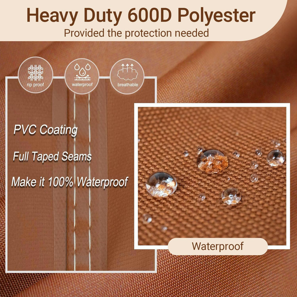 NettyPro close-up of 600D fabric texture showing waterproof durability benefit