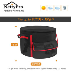 NettyPro close-up of 600D polyester texture and PVC coating, durable weather resistance