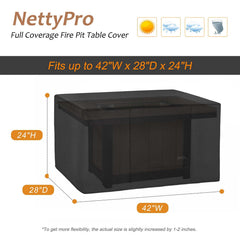 NettyPro close-up of 600D fabric showing durable water-resistant texture