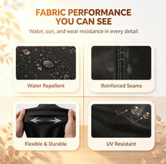 NettyPro close-up of 600D polyester texture highlighting durable waterproofing