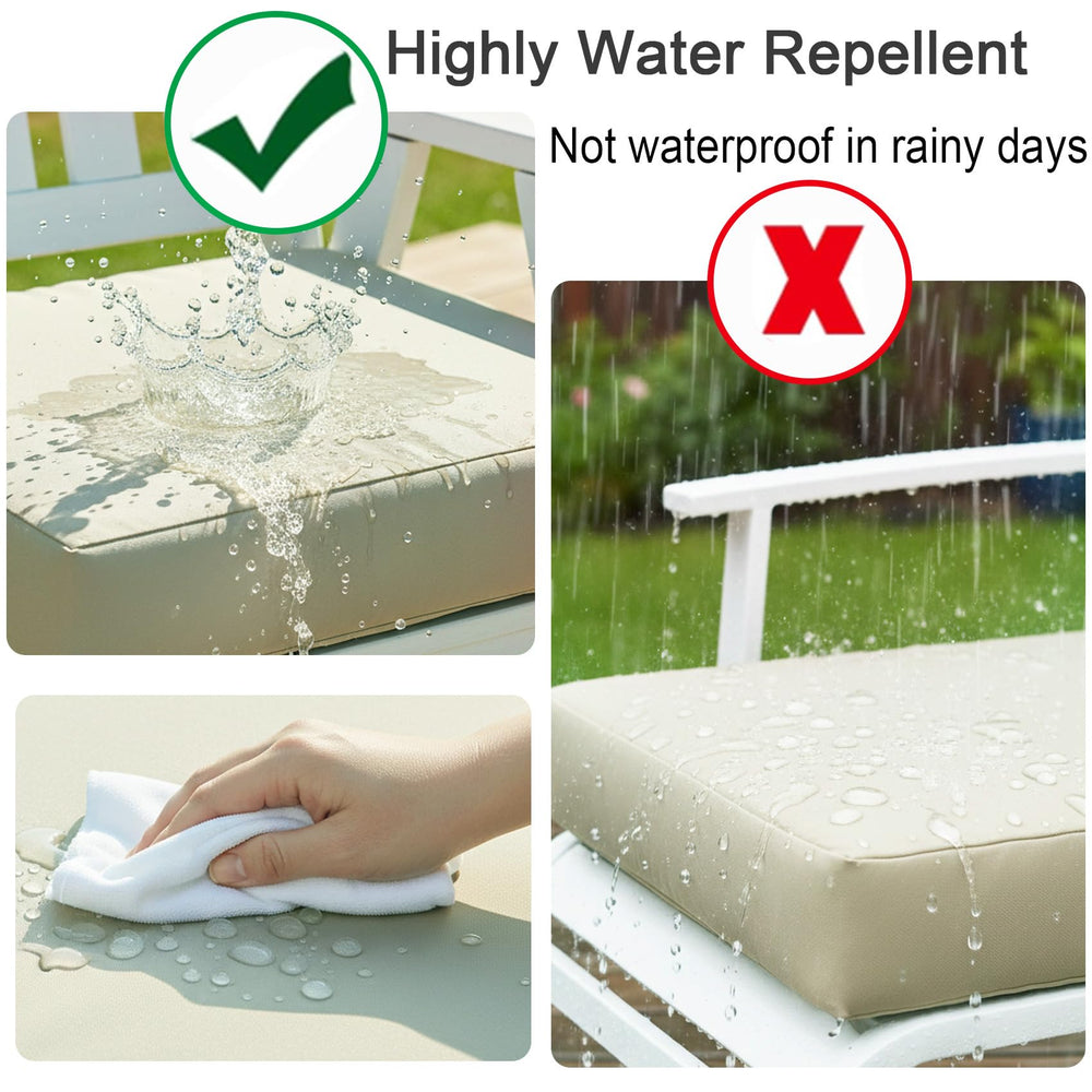 NettyPro cover installed on cushion demonstrating clean tailored appearance