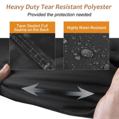 NettyPro close-up of taped seam highlighting water resistance benefit