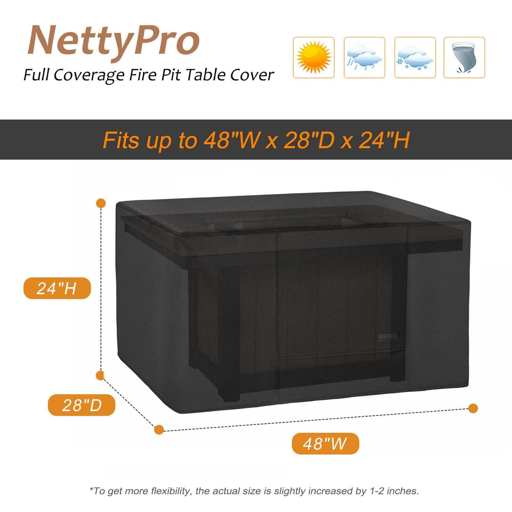 NettyPro close-up of 600D polyester texture, highlights durable water resistance