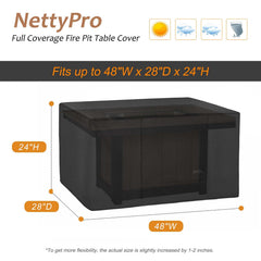 NettyPro close-up of 600D polyester texture, highlights durable water resistance