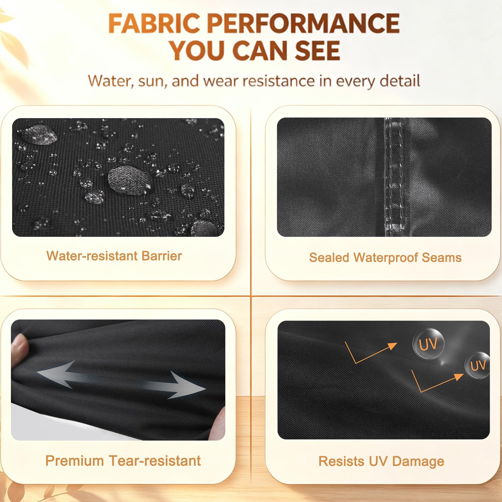 NettyPro taped seam detail, prevents leaks and improves waterproof protection