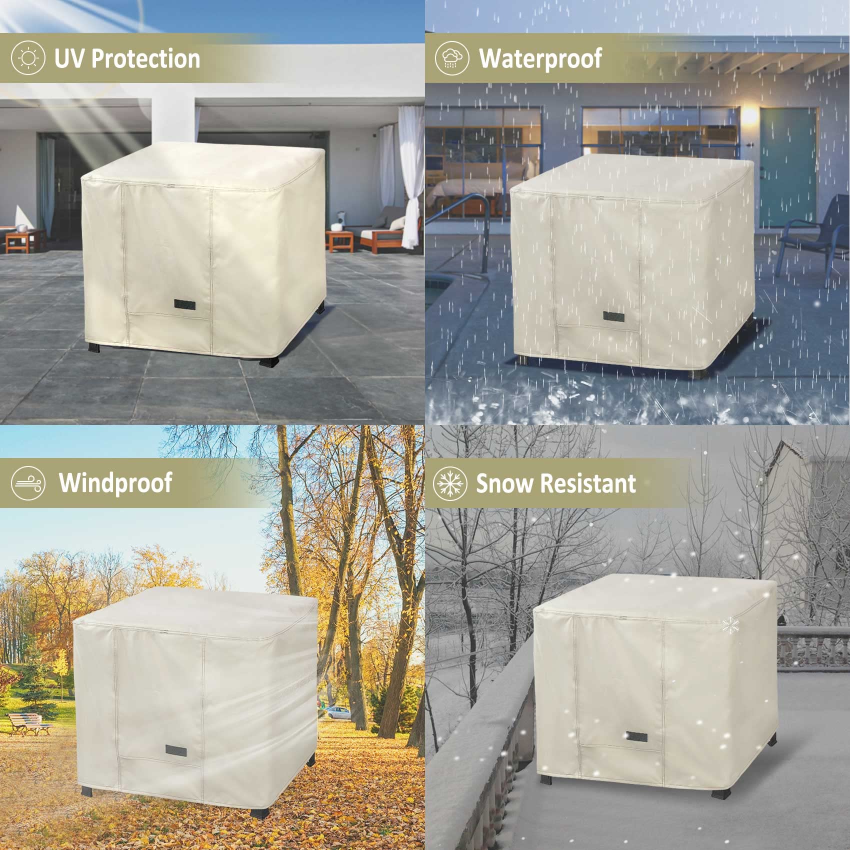 NettyPro folded cover storage portability benefit: easy compact storage