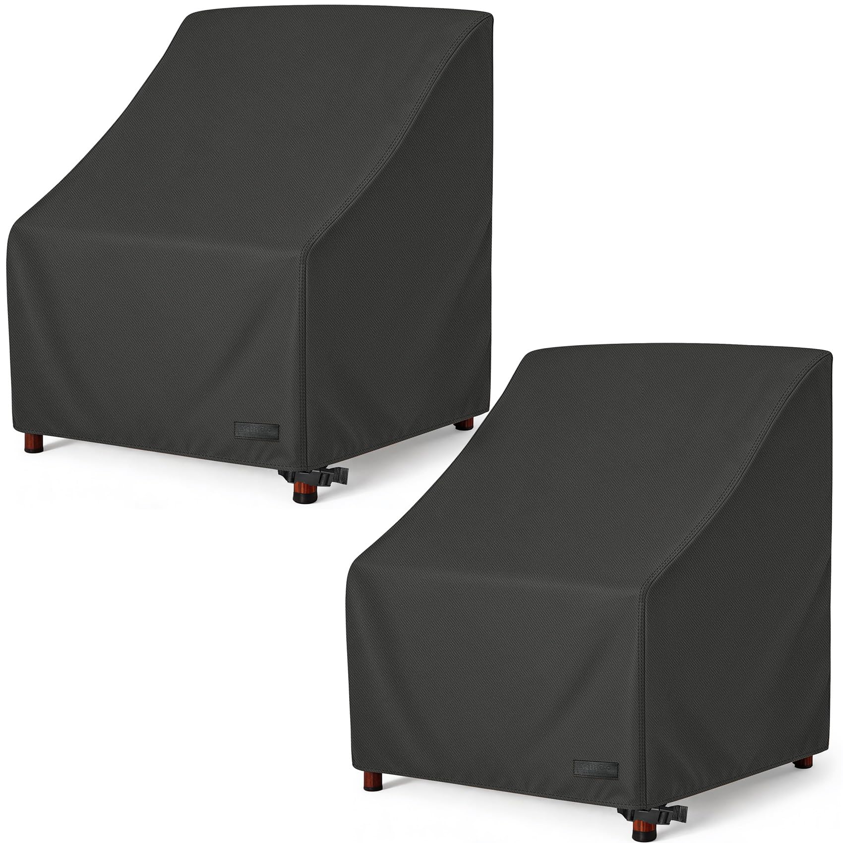 NettyPro front view cover protecting an Adirondack chair with weather resistance