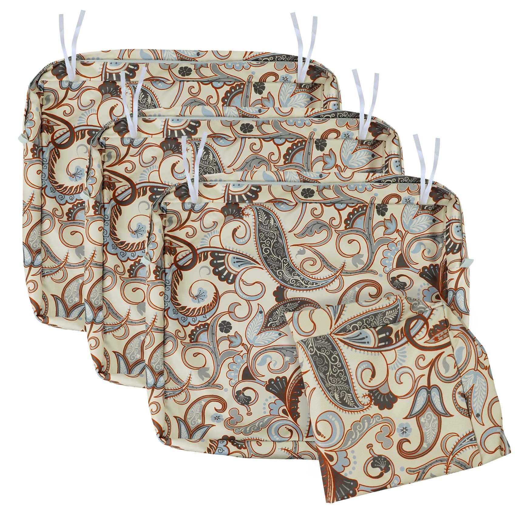 NettyPro front view of four replacement covers showing coordinated look and quick refresh