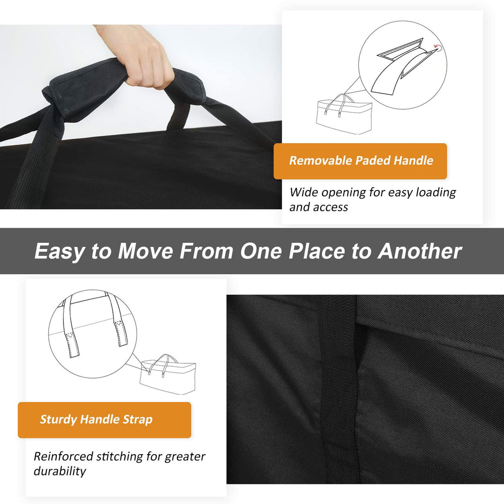 NettyPro padded handle close-up for comfortable lifting and transport