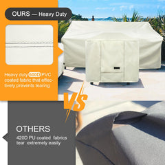 NettyPro seam tape and double stitching detail benefit: reinforced waterproof seams