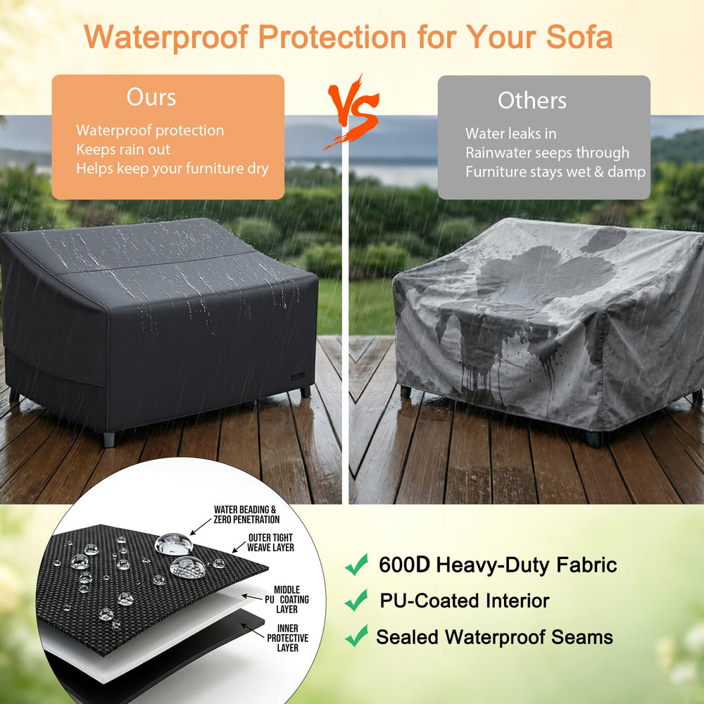 NettyPro adjustable straps and buckles securing cover to legs to resist wind